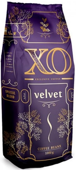 Кава в зернах XO VELVET UCC, 60/40 свіже обсмажування