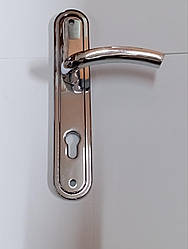 Ручка на планці під циліндр Sofia ZT 8503 хром