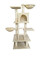 Кігтеточка, будиночок, дряпка для кішок Avko CatTree 1323 Beige