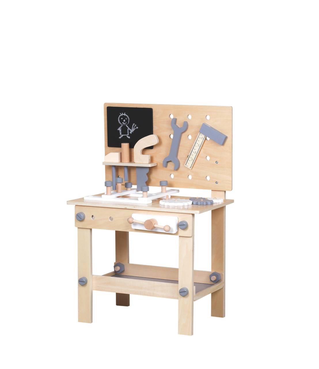 Дитячий дерев`яний верстак AVKO 076E + аксесуари, фото 1