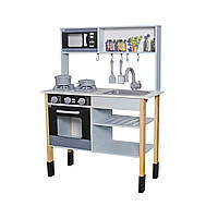 Дитяча дерев'яна кухня AVKO Меріда, звукові та світлові ефекти + аксесуари