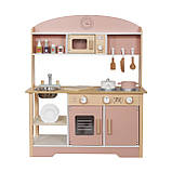 Дитяча кухня дерев'яна AVKO Парма Pink + аксесуари, фото 2