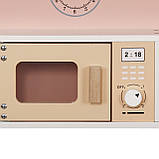 Дитяча кухня дерев'яна AVKO Парма Pink + аксесуари, фото 6