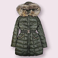 Жіноча зимова куртка Thomas Wylde зеленого кольору Розмір М (46)