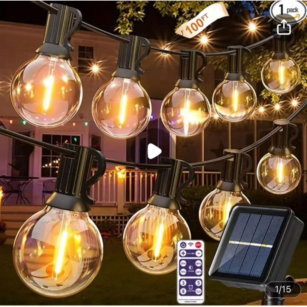 Гірлянда вулична 9 метрів/30 G-40 AND HA-91, фото 1