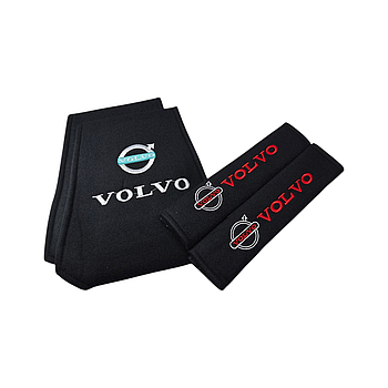 Комплект чохлів на підголівники та ремені безпеки Volvo