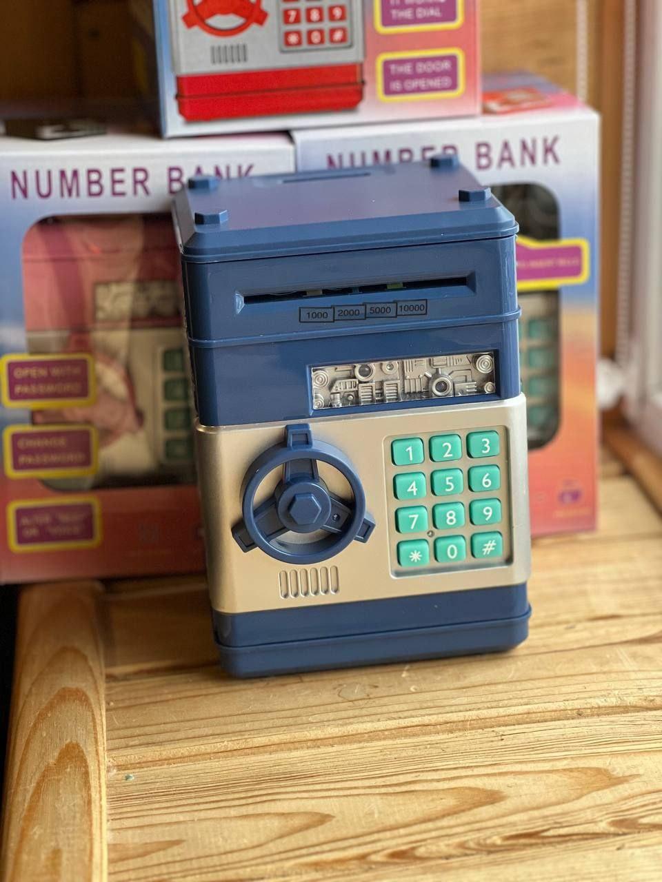 Скарбничка Електронна Скарбничка сейф NUMBER BANK, фото 1