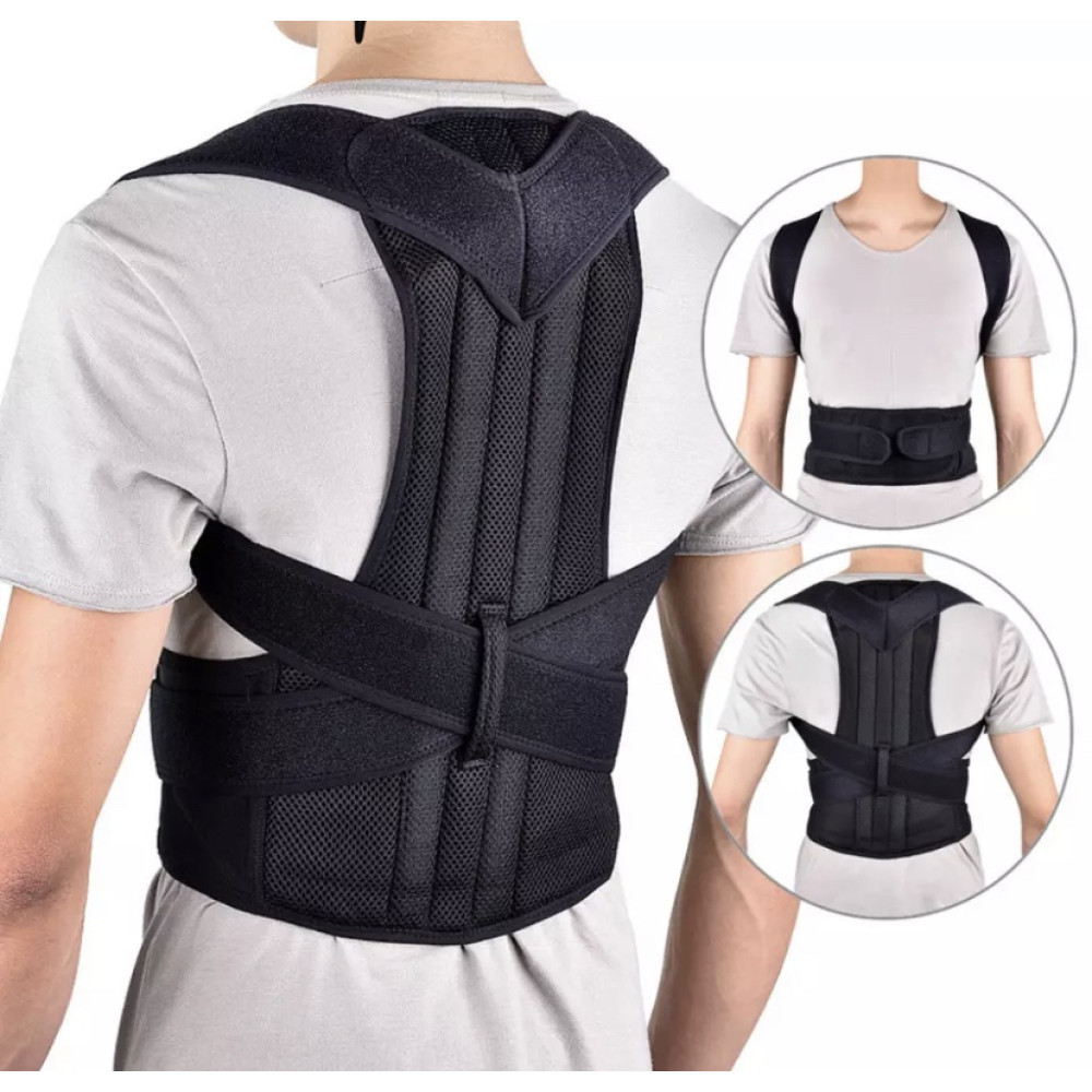 Коректор постави Back Pain Need Help. Ортопедичне для корекції постави L S M XL 2XL 3 XL, фото 1