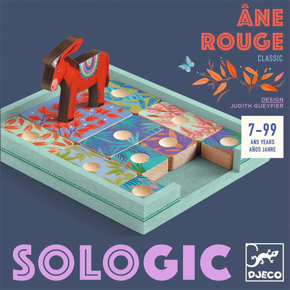 Настільна гра Djeco Sologic Червоний віслюк (Ane rouge DJ00815)