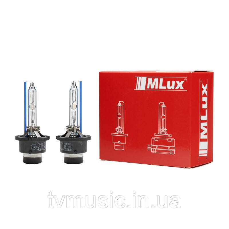 Ксенонові лампи MLux QUARTZ D4S 5000K 35W White Double-Box (2 шт.), фото 1