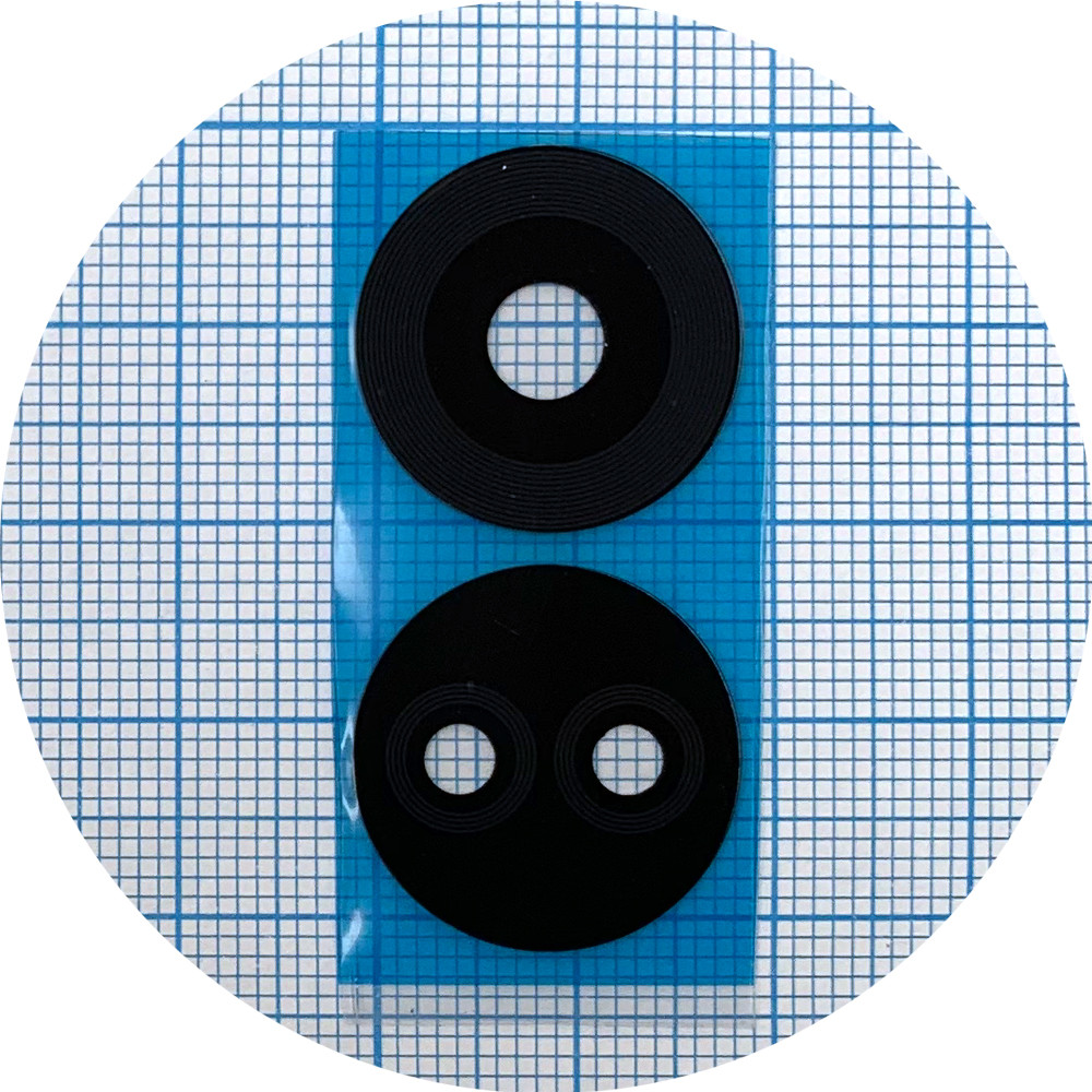 Скло камери Oppo A58 (чорне комплект 2 шт), фото 1