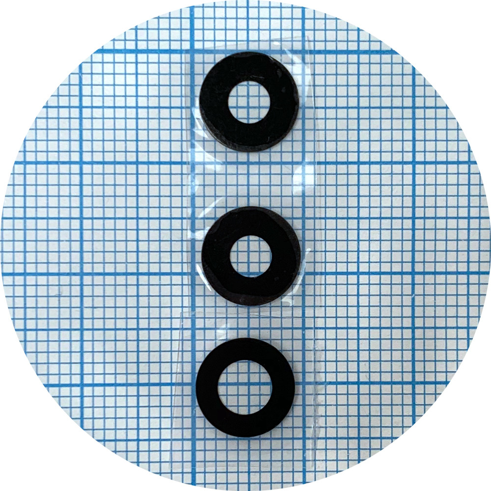 Скло камери Samsung Galaxy A14, A14 5G, A24 4G, M14, M34 5G, M55 (комплект 3 шт), фото 1