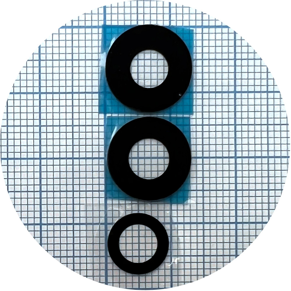 Скло камери Xiaomi Poco X5 Pro 5G, Redmi Note 12 Pro Speed (комплект 3 шт), фото 1