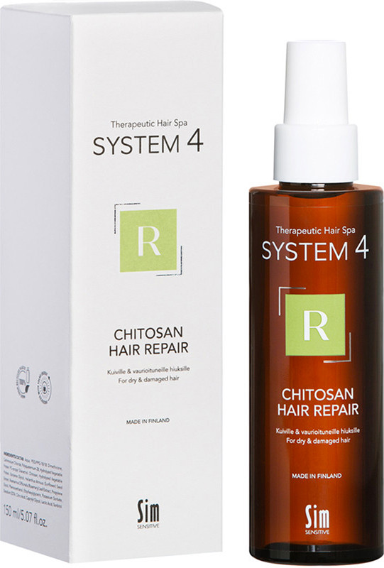 Спрей для відновлення структури волосся "R" Chitosan Hair Repair System 4, 150 мл