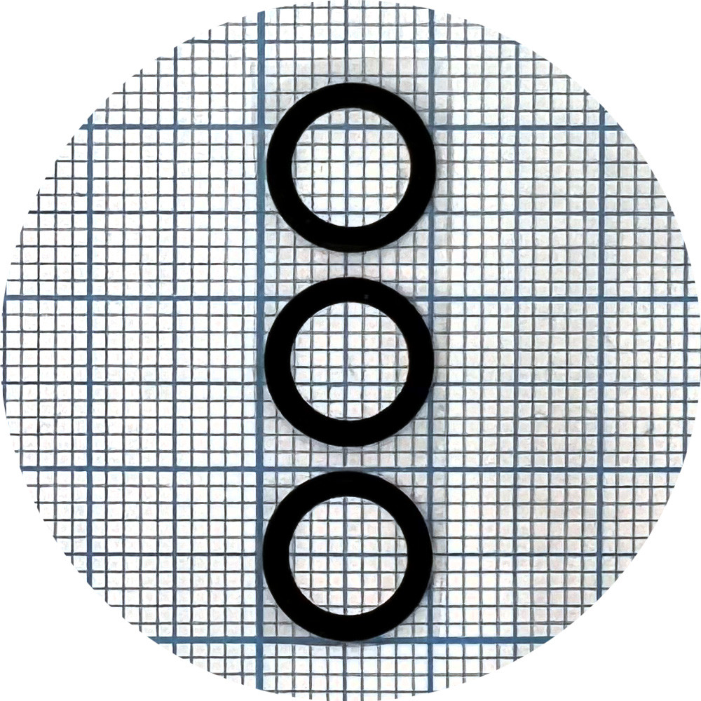 Скло камери Samsung Galaxy S23+ Plus (чорне комплект 3 шт), фото 1