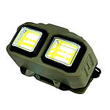 Налобний ліхтар на акумуляторі HX-816 (18650) з Type-C заряджанням, фото 3