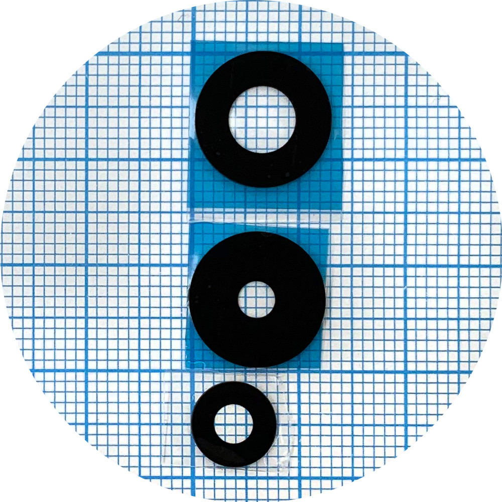 Скло камери Xiaomi Poco X5, Redmi  Note 12 5G (комплект 3 шт), фото 1