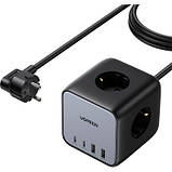 Оригінал! Зарядний пристрій Ugreen 4xUSB 65W DigiNest Cube (2хUSB-C+2xUSB-A) CD268 (60113) - Вища Якість!, фото 8