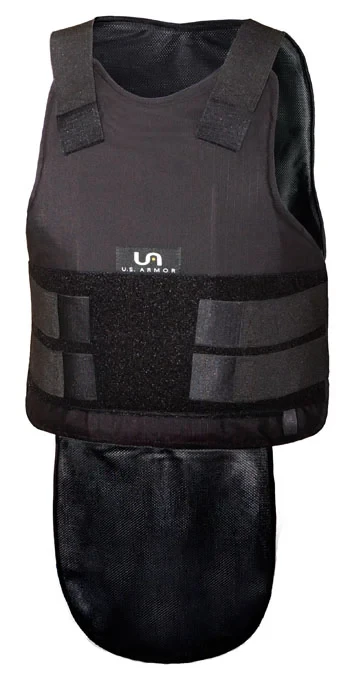 Бронежилет прихованого носіння U.S.ARMOR Enforcer Classic Long M/F Large чорний