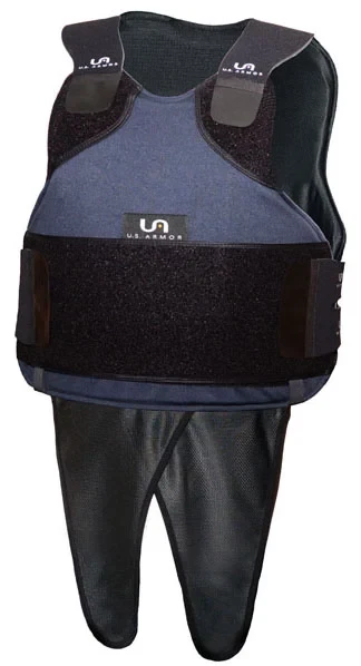 Жилет U.S.Armor XP Long (M) Navy + металеві пластини