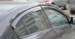 Вітровики вікон Мазда 3 2 седан (дефлектори бічних вікон Mazda 3 BL sedan)