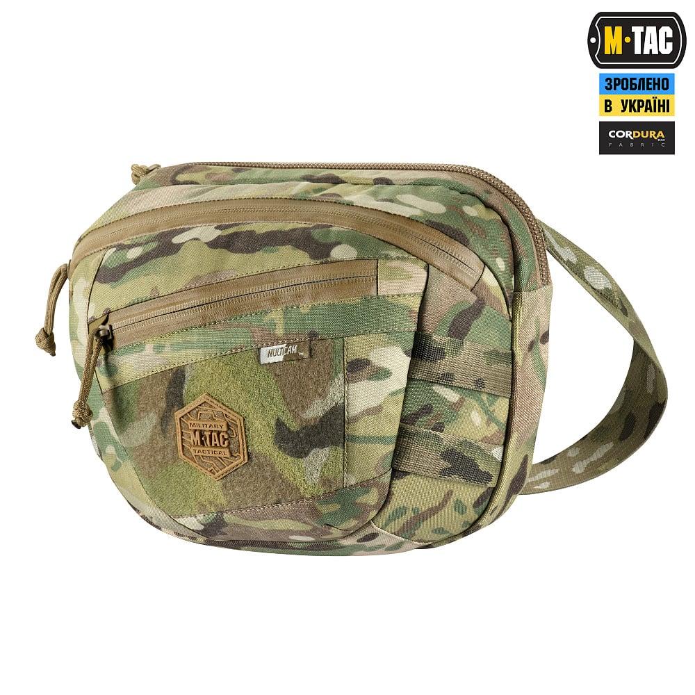 M-Tac сумка Sphaera Hardsling Bag Large с липучкой Elite Multicam