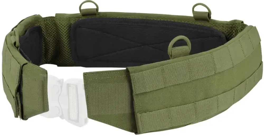 Пояс Condor SLIM BATTLE BELT із системою Моллі без ременя олива