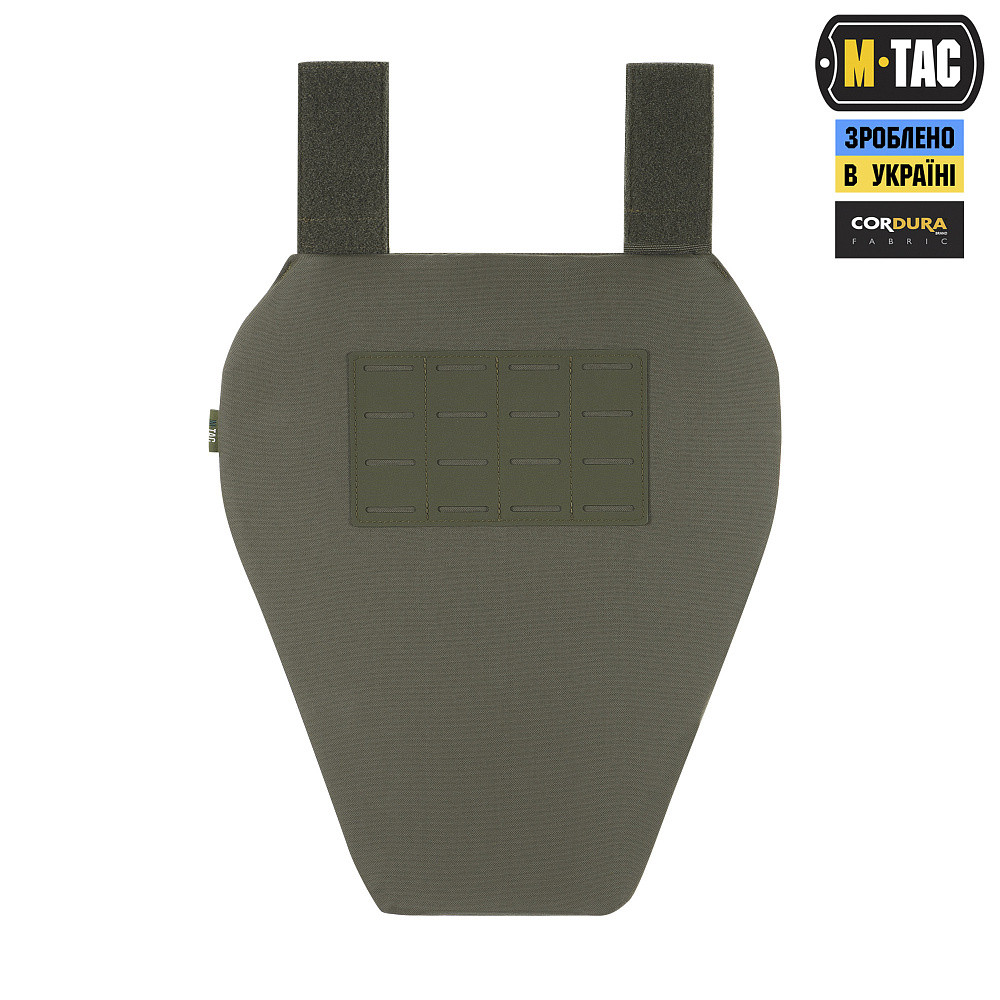 M-Tac фартух протиосколковий з балістичним пакетом 1 А Laser Cut XL Ranger Green