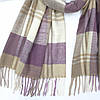 ШАРФ жіночий зимовий M&JJ ДУБАЙ 65х190 см ліловий 8315, фото 2