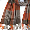 ШАРФ жіночий зимовий M&JJ ДУБАЙ 65х190 см теракот 8312, фото 2