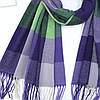 ШАРФ жіночий зимовий M&JJ МАЙАМІ 65х190 см аметист 8527, фото 2