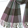 ШАРФ жіночий зимовий M&JJ БАЛІ 65х190 см цикламен 8310, фото 2