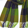 ШАРФ жіночий зимовий M&JJ БАЛІ 65х190 см зелений 8309, фото 2