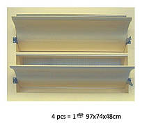 Приточні кватички ZWN 2*1500 подвійна (650х520
мм)