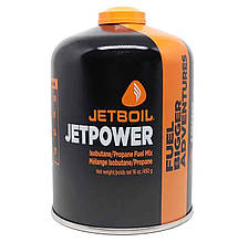 Газовий балон нарізний Jetboil Jetpower Fuel, 450 г
