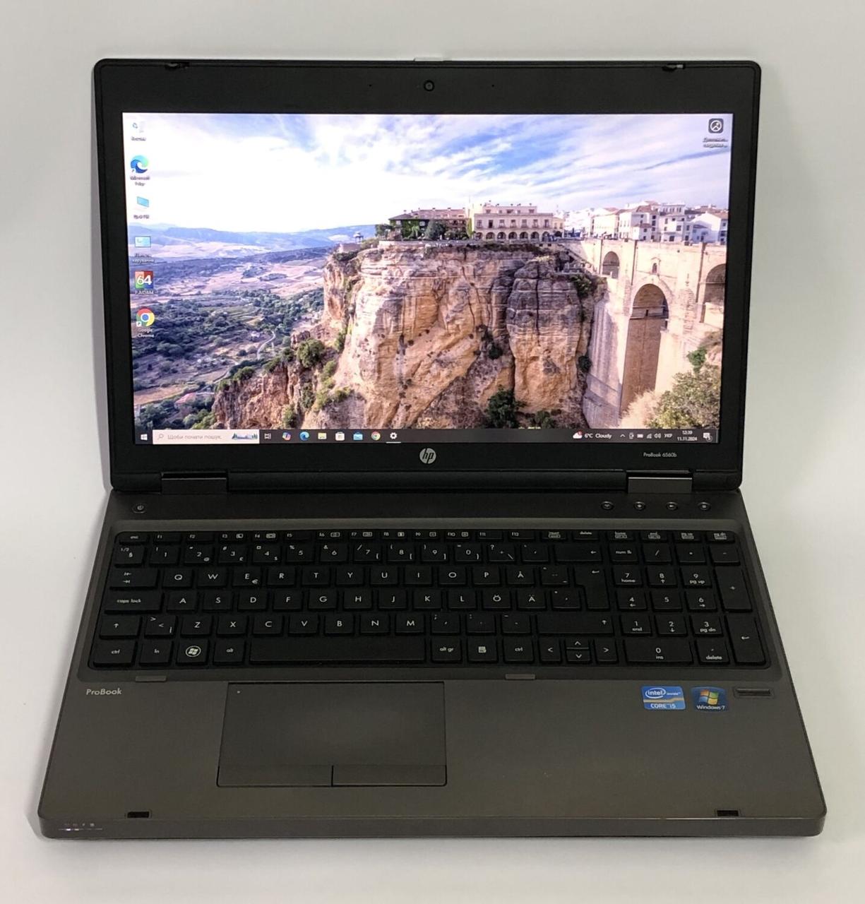 Б/в Ноутбук Б-клас HP ProBook 6560b 15.6" 1600x900| Core i5-2520M| 8 GB RAM| 500 GB HDD| Radeon HD 6470M 512MB
