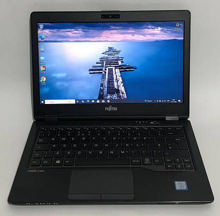 Б/в Нетбук Б-клас Fujitsu Lifebook U727 12.5" 1366x768| Core i3-7100U| 8 GB RAM| 128 GB SSD| HD 620, фото 1