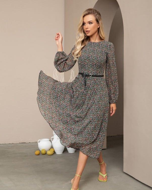 Плаття ISSA PLUS 12809 L чорний