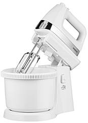 Міксер Ardesto ручний з чашею, 500Вт, насадки-4, чаша-пластик, 3.2л, турборежим, білий (KSTM-500W) (код