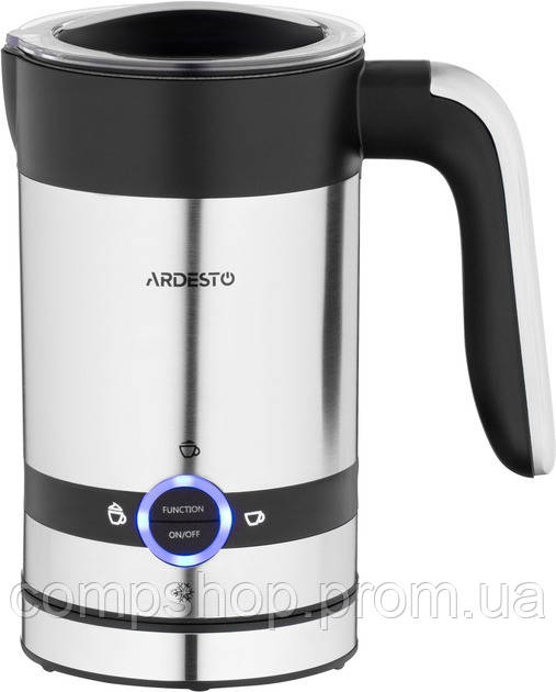 Спінювач-підігрівач Ardesto 450Вт, ємність резервуару-200мл, сріблясто-чорний (MBC-D450) (код 145736), фото 1