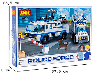 Конструктор "Поліція" (368 елм.) Поліцейський арешт