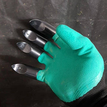 Рукавичка з кігтями для саду GARDEN GLOVE Код/Артикул 47