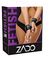 Шкіряні наручники Zado Fetish Line AIW Or2566, фото 4