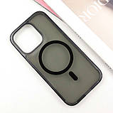 Чохол SGP Black Matte (MagFit) для Apple iPhone 15 (6.1") Black, фото 3