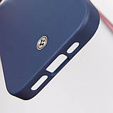 Чохол SGP PC+Leather with MagSafe для Apple iPhone 16 Plus (6.7") Blue, фото 7