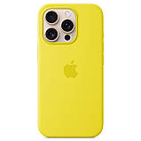 Чохол Silicone case (AAA) full with Magsafe and Animation для Apple iPhone 16 Pro (6.3") Star Fruit, фото 3