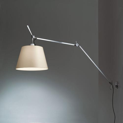 Artemide Tolomeo Mega parete LED, Dimmable - Aluminium 0761010A / Black 0761030A