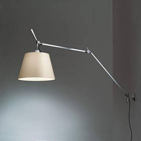 Artemide Tolomeo Wall Mega, Dimmer - Aluminium 0778010A / Black 0778030A