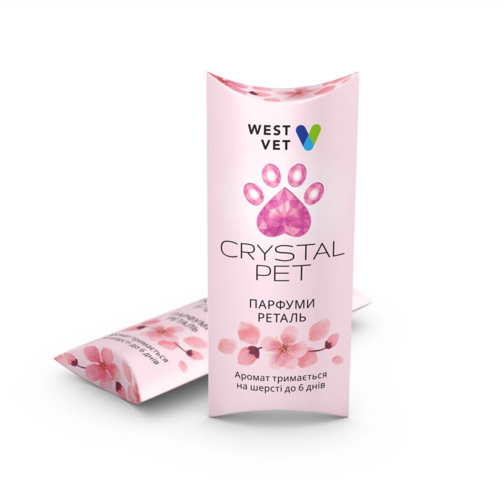 Парфум для собак та кішок WEST VET Crystal Pet Реталь, 5мл