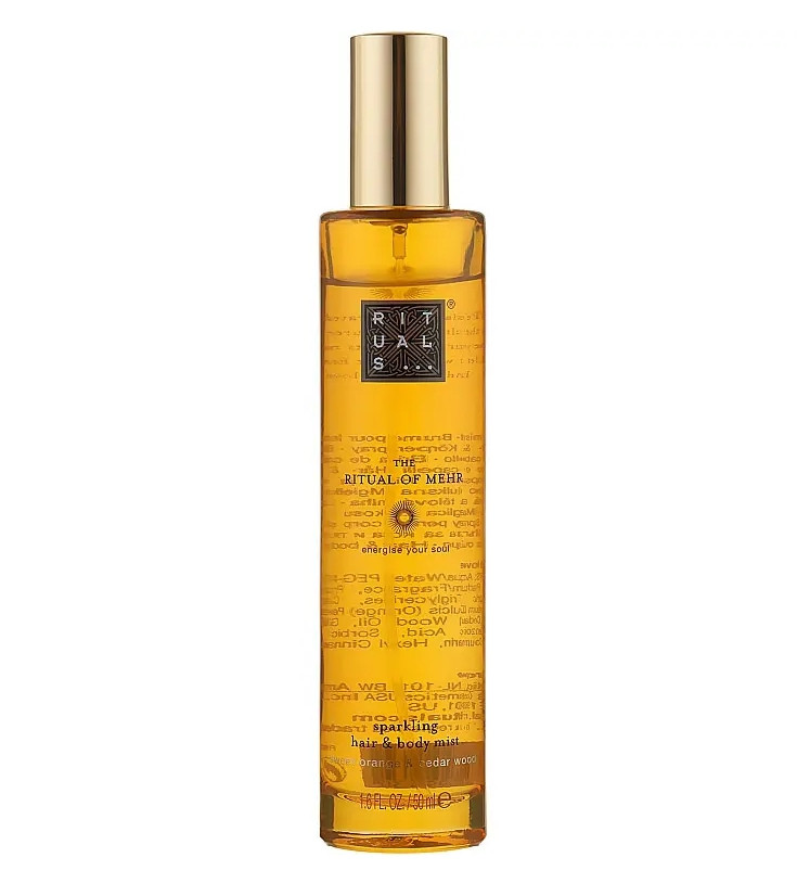 Міст для тіла та волосся RITUALS... The Ritual of Mehr sparkling hair & body mist (50 ml)